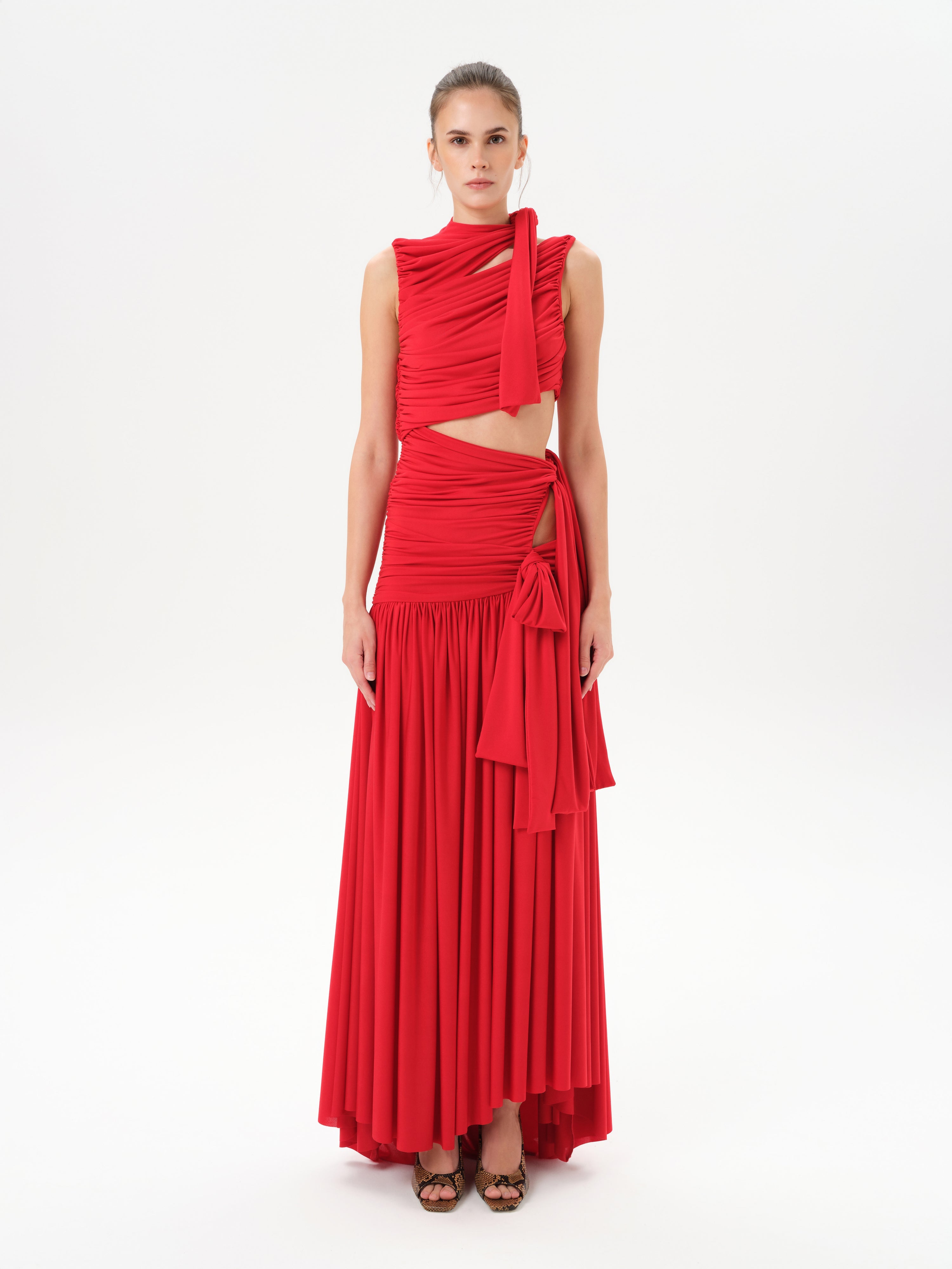 CAMILLA - Maxi jersey dress with cut-out design by SIEDRS | Official website CAMILLA - Maxi jersey dress with cut-out design by SIEDRS | Official website