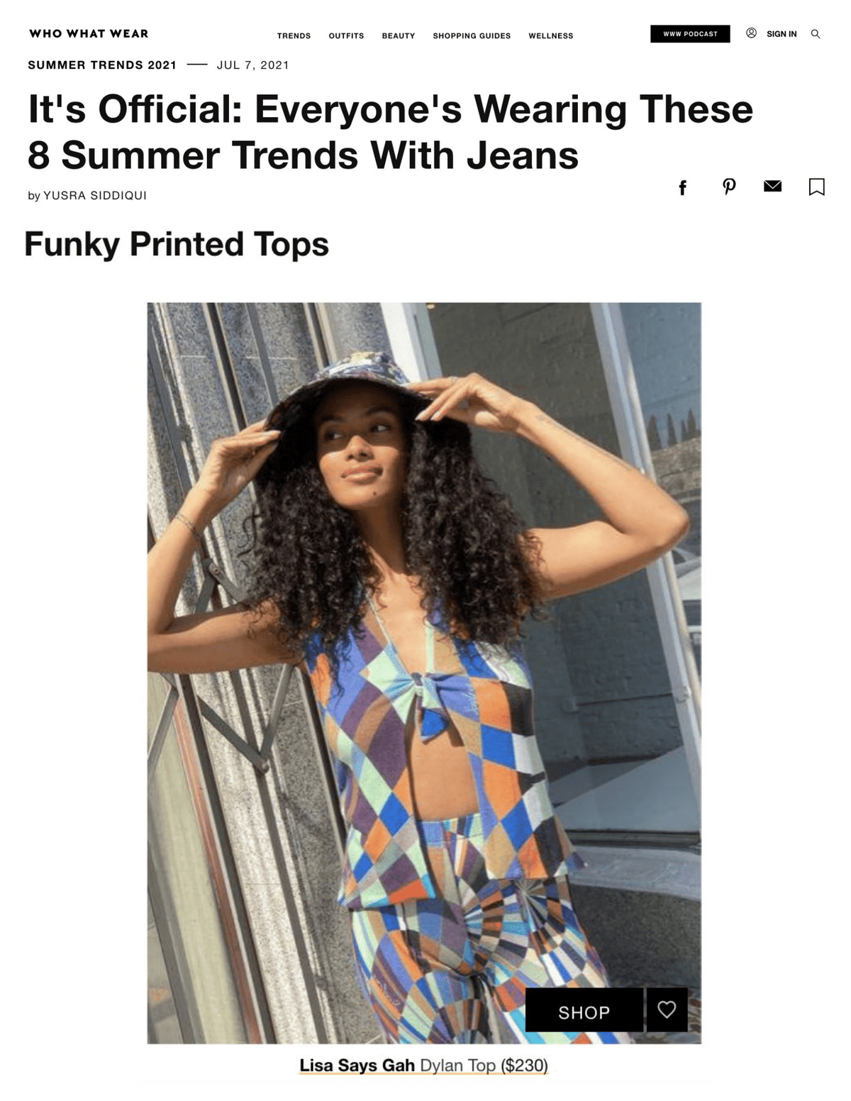 WHO WHAT WEAR