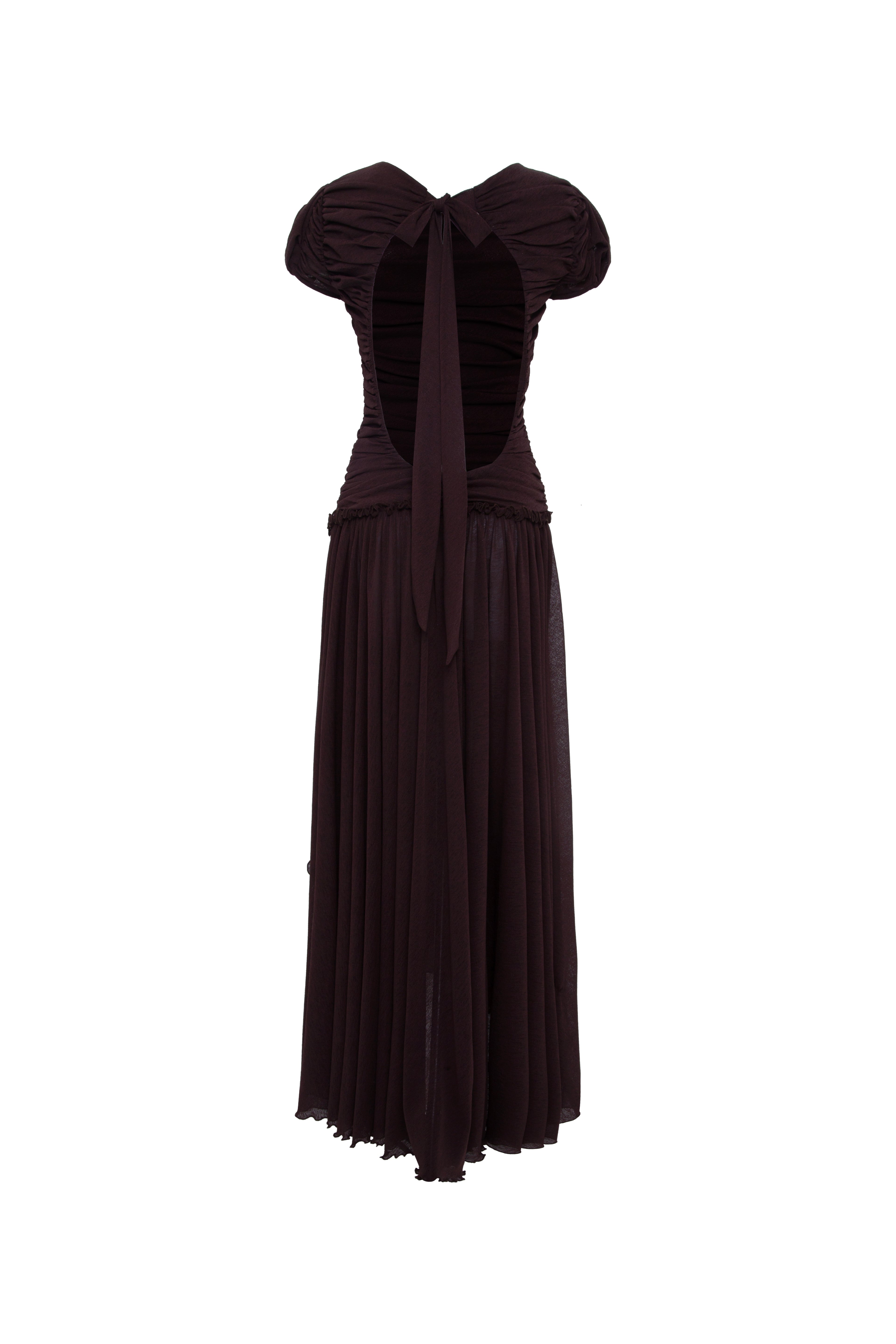 siedrs exclusive alin open-back jersey maxi dress SIEDRES Alin Open-Back Jersey Maxi Dress by Siedres