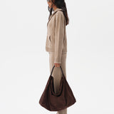 AISHA - Zip-up cardigan with stitch detailing and front pockets