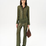 ALEXIUM - Sequin sheer pants