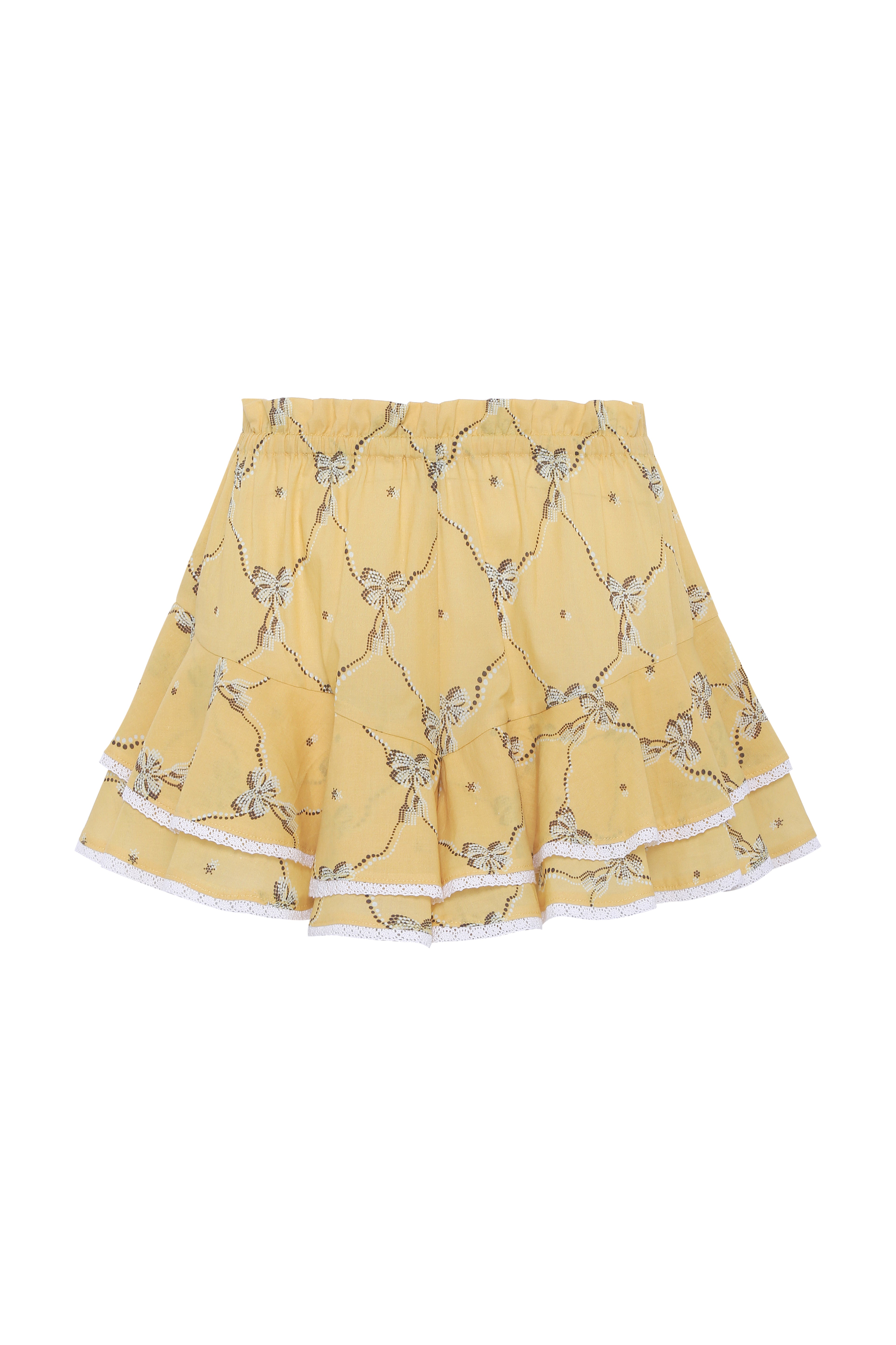 ALTEA - Ruffled mini skort