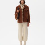 ROSENA - Pleated knit harem pants