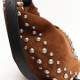 MONA - Studded hobo bag with adjustable strap