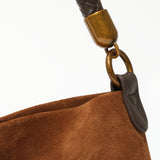 MINI SIERRA - Mini handbag with woven top handle