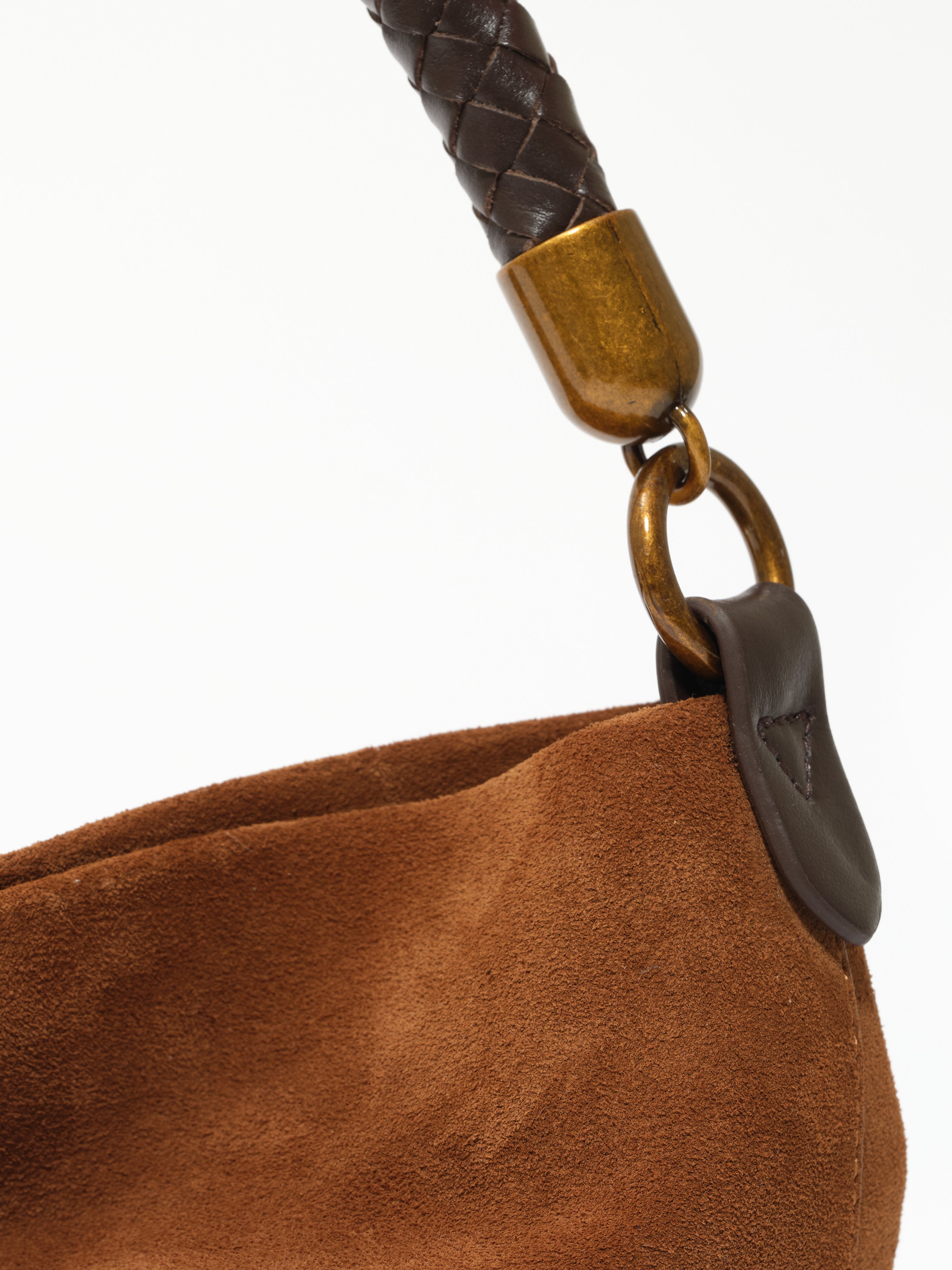 MINI SIERRA - Mini handbag with woven top handle