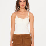 DUBY - Low neck tank top