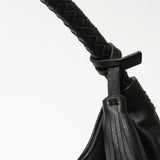 MINI GALIA - Mini tote bag with woven handle and removable tassel charm