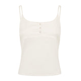 DUBY - Low neck tank top