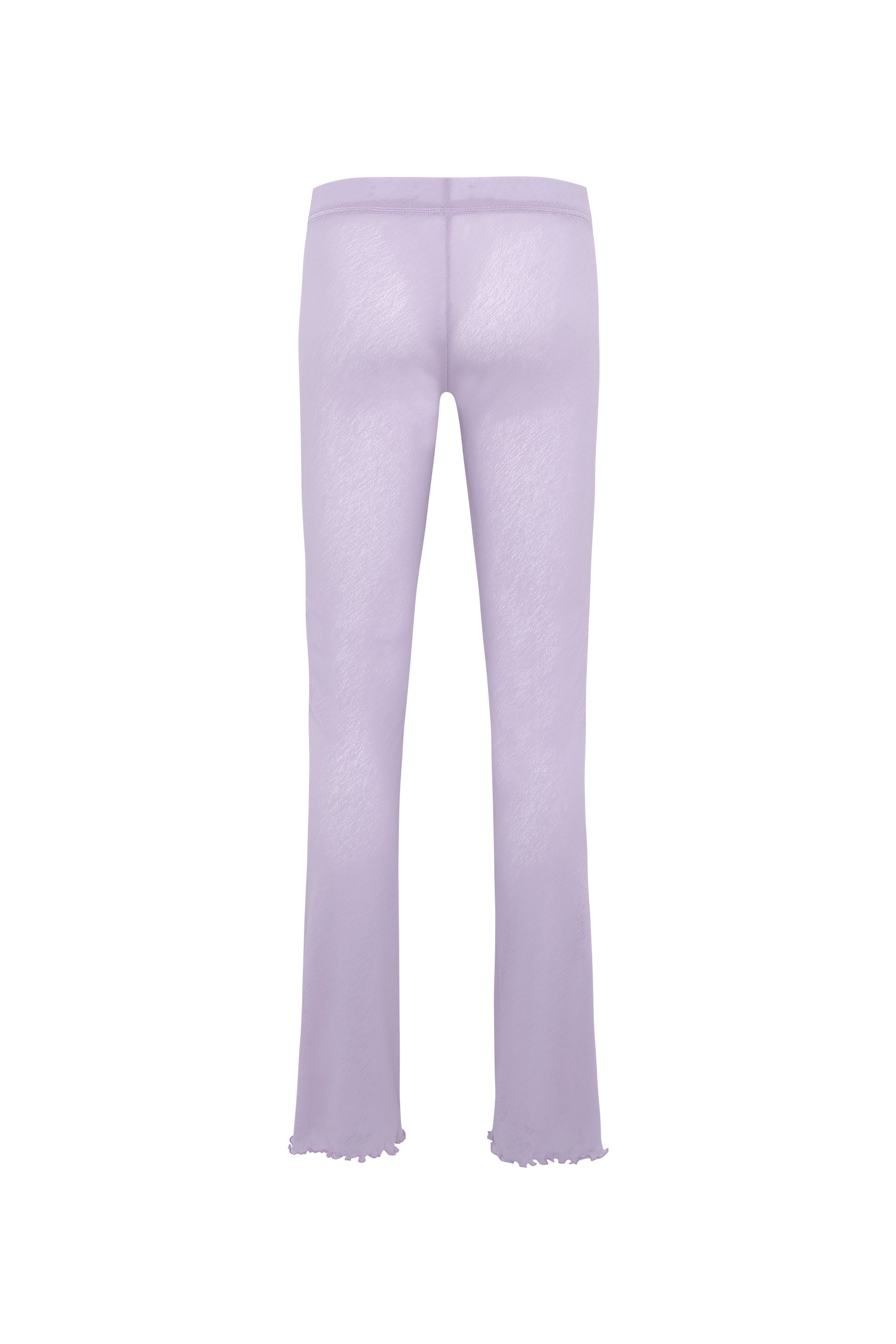 FLO - Semi sheer full length pants with drawcord