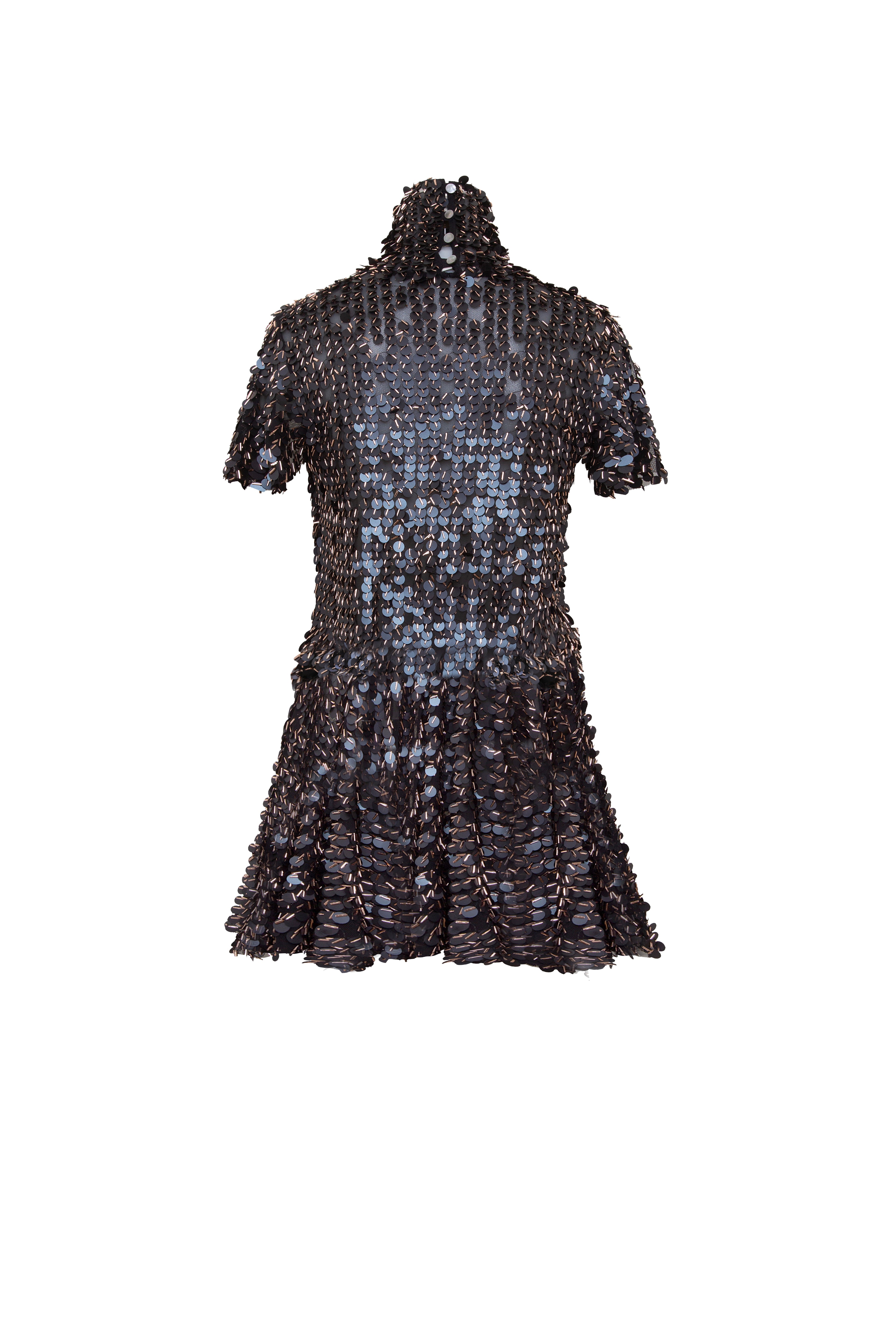 FRYN - All-over sequin embellished dress
