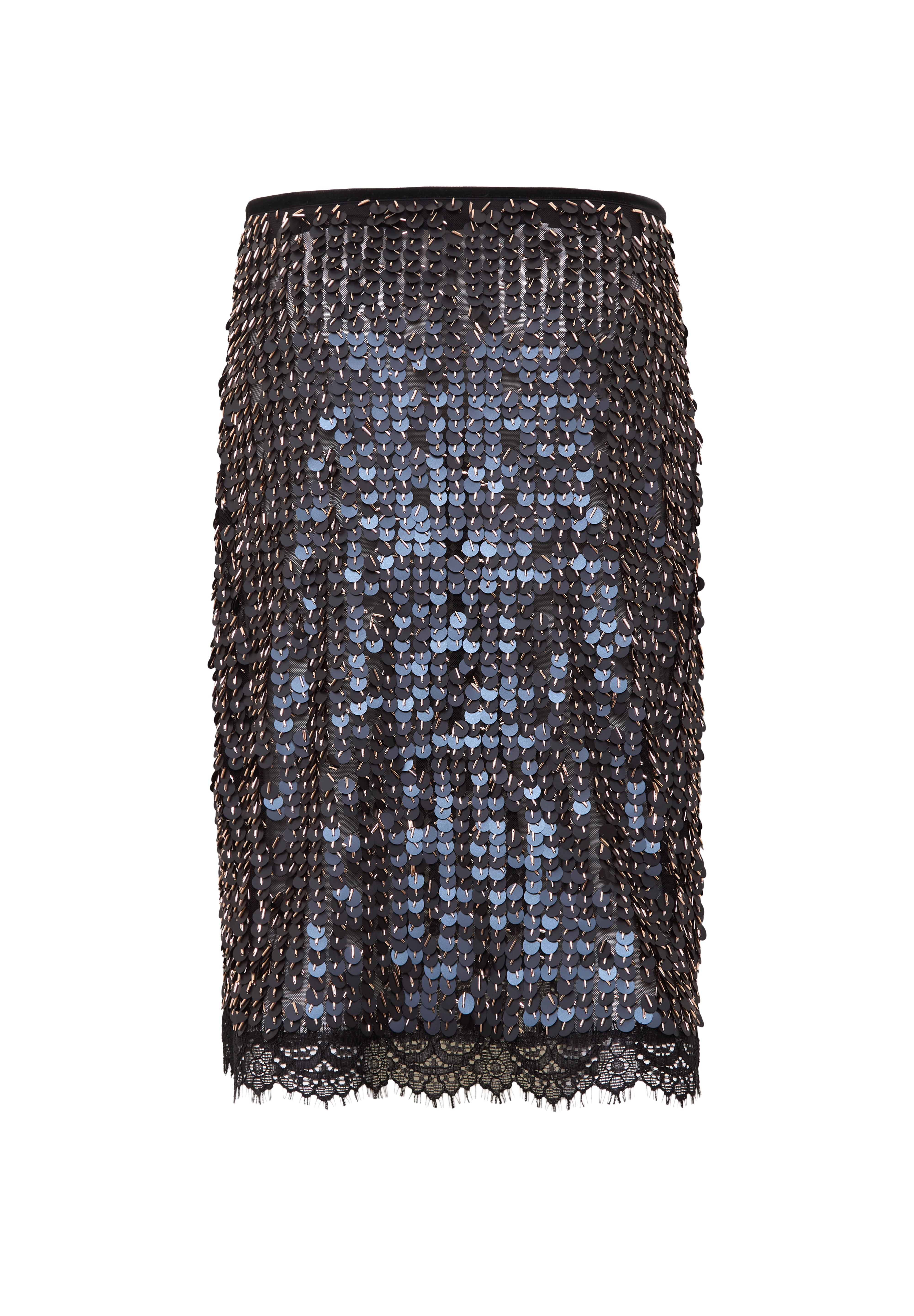 HELENE - Sequin embellished midi skirt
