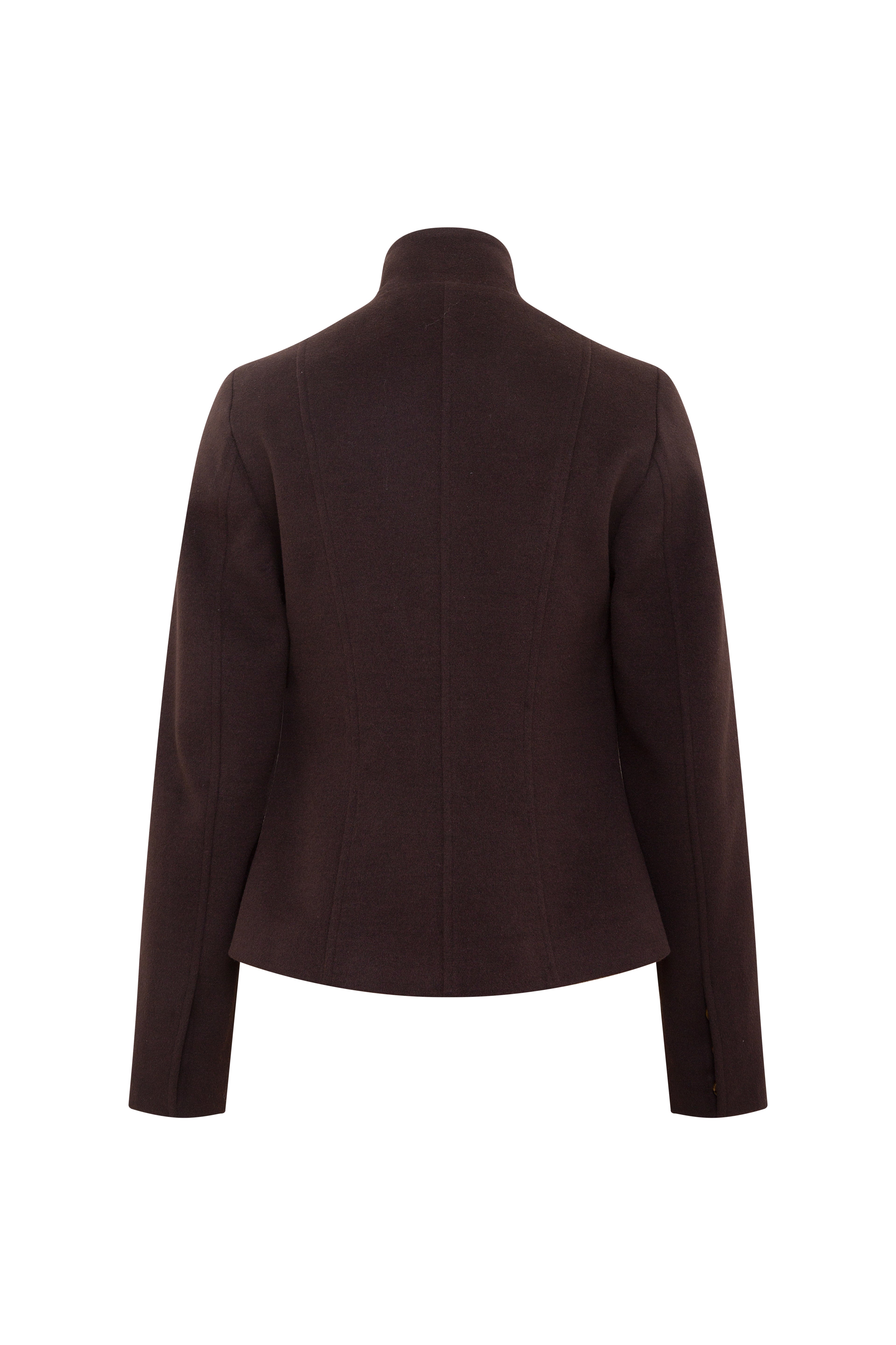 JACKIE - Structured jacket with stand collar