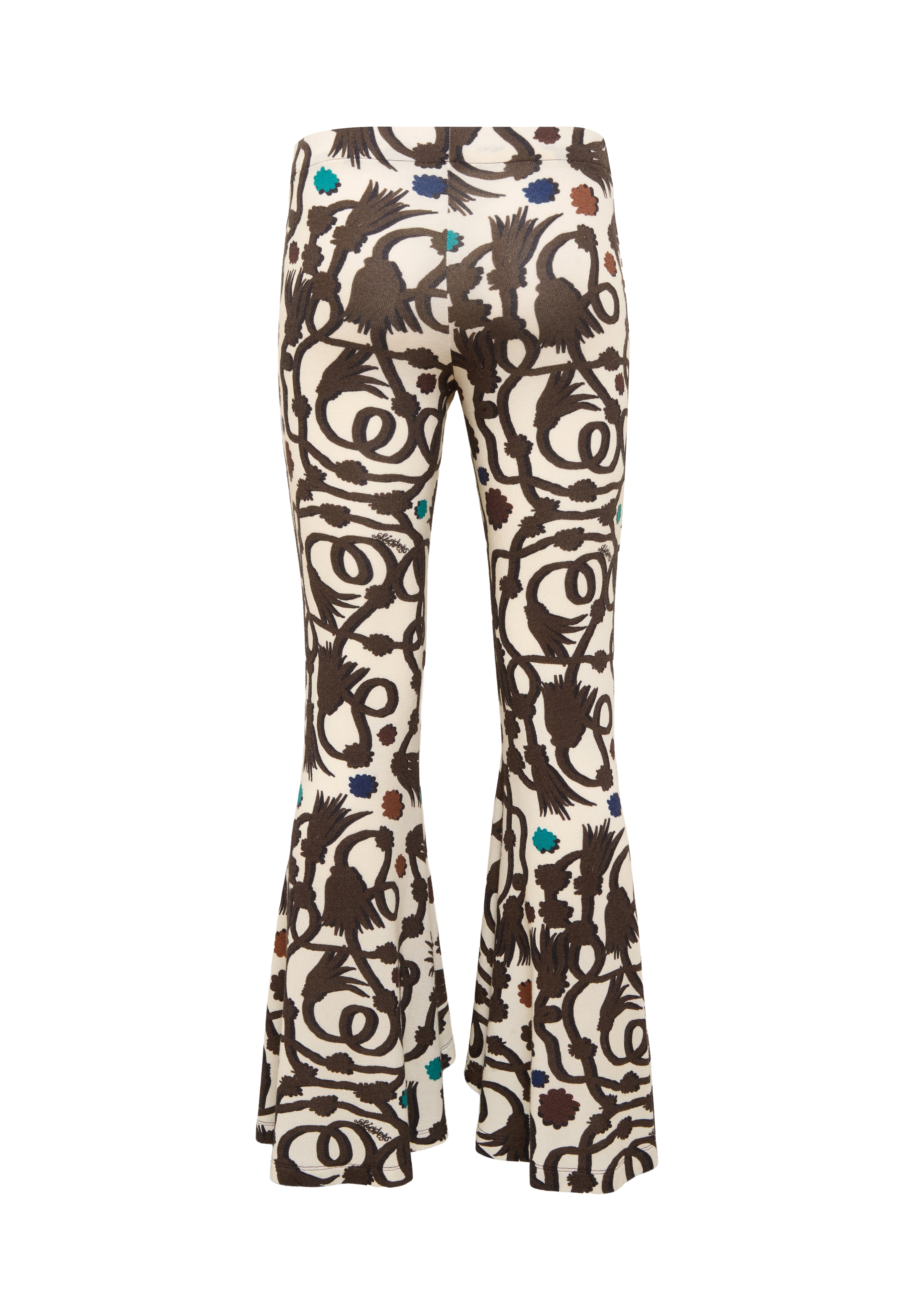 JESLYNN - Printed relaxed pants