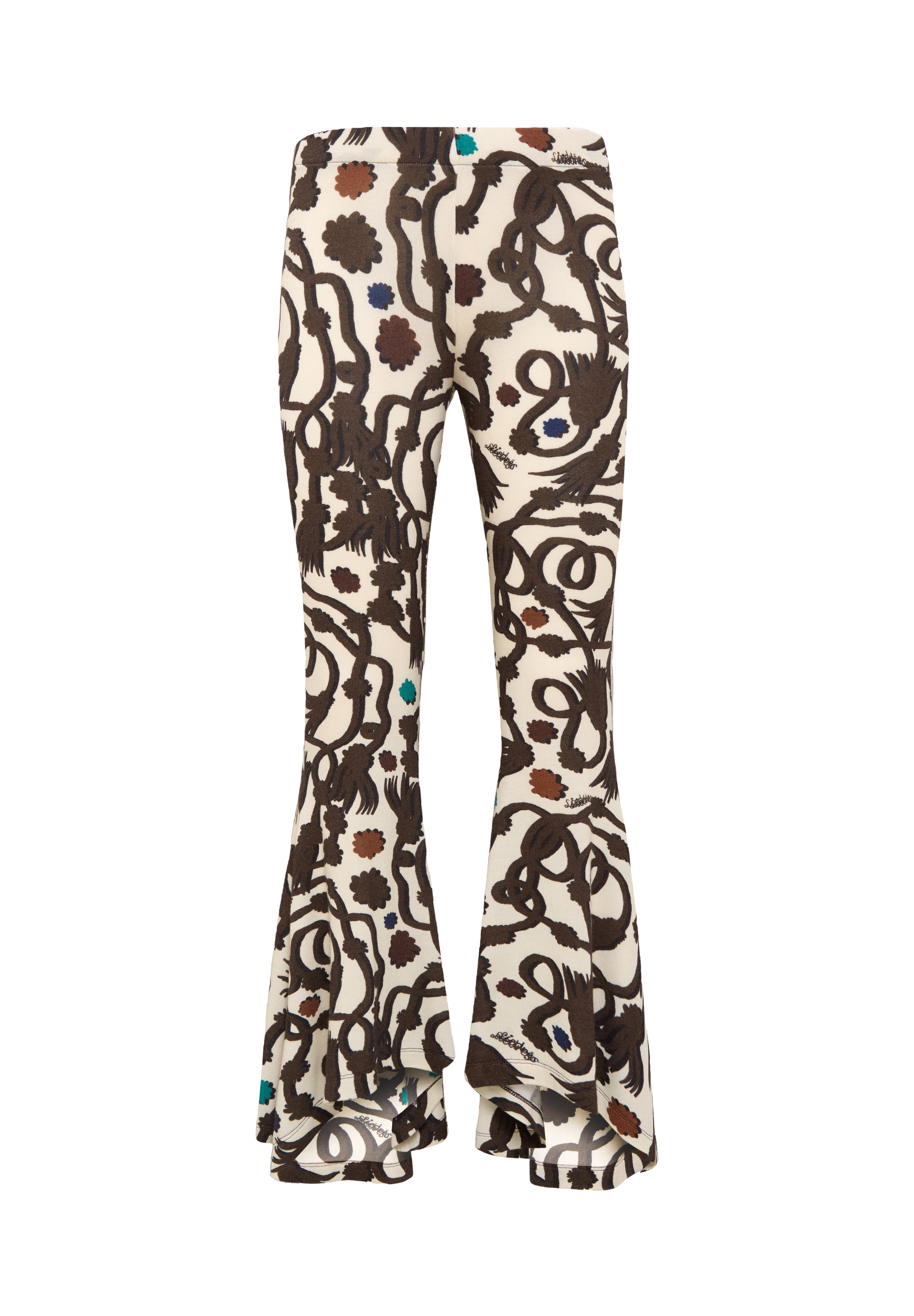 JESLYNN - Printed relaxed pants