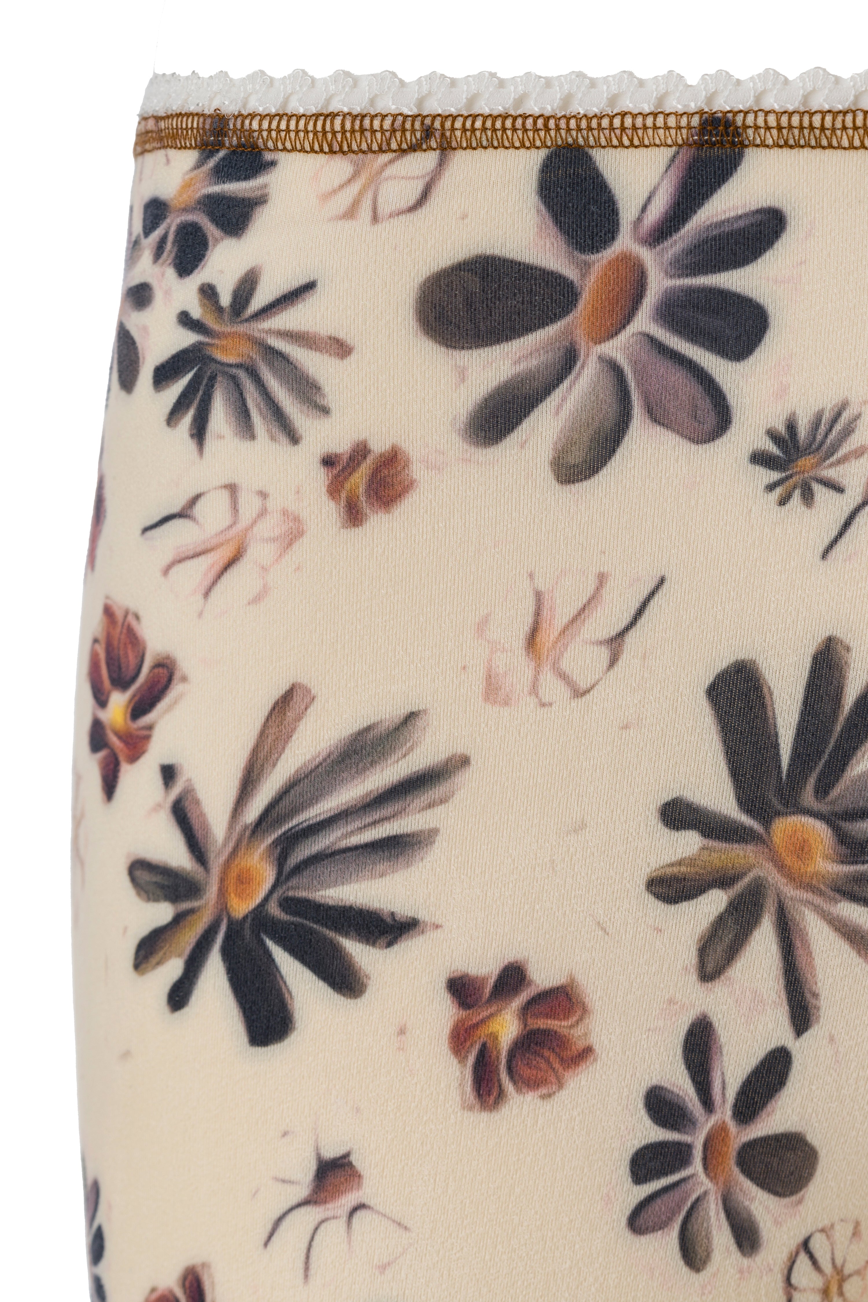 JESLYNN - Floral-printed flare-leg pants