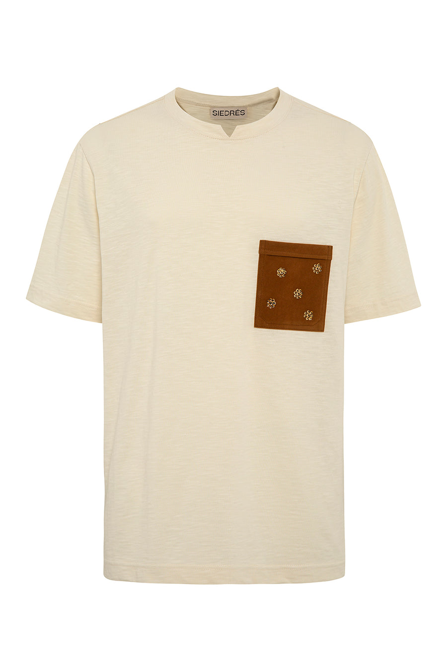 JOEL - Short sleeve t-shirt with rhinestones