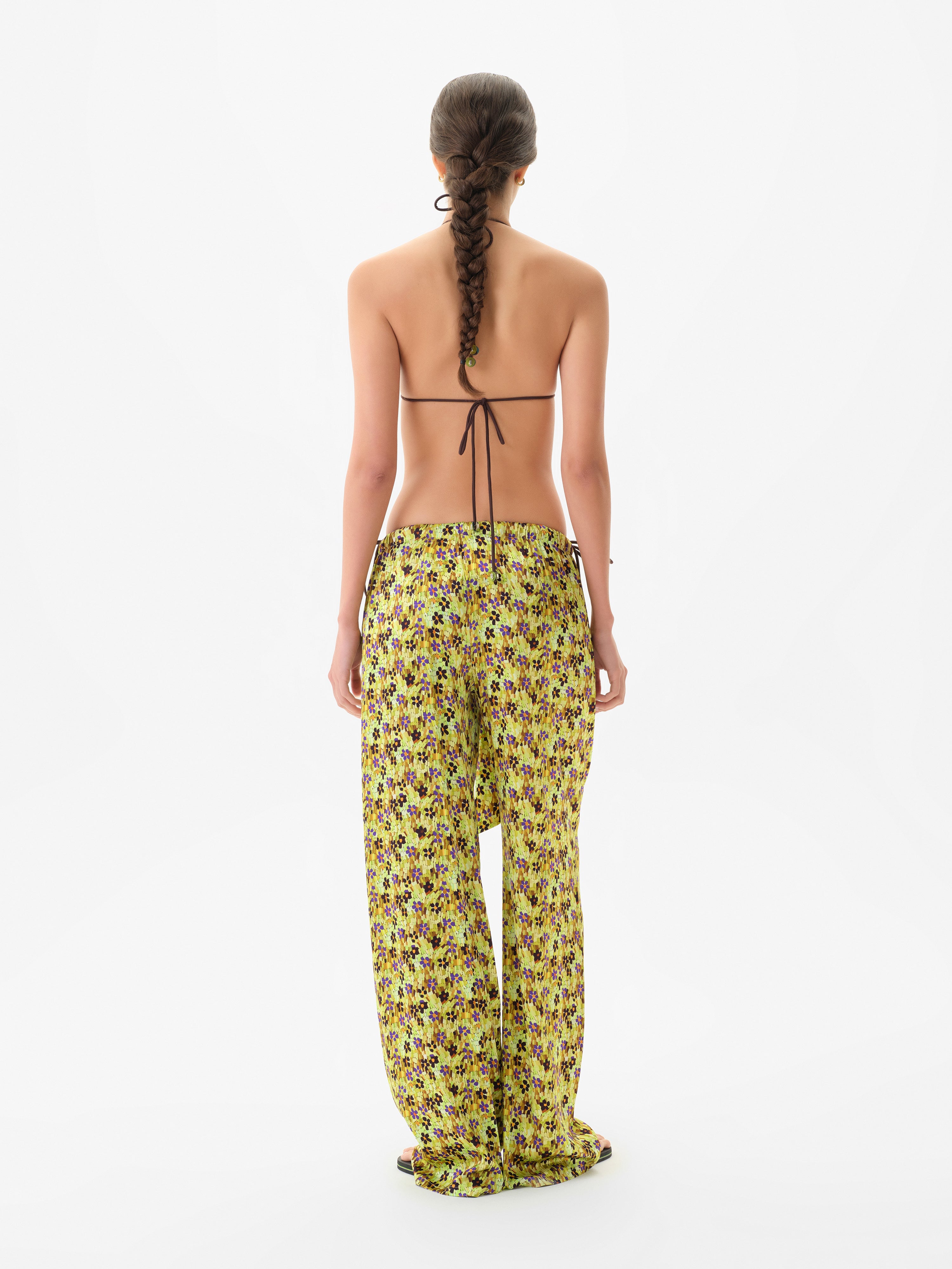 JUNIPER - Embellished triangle bikini top