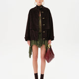 LUSTINA - Open-back sequin mini dress