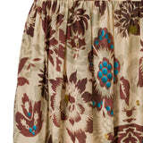 MISHKA - Floral-printed low-waist cuff-detailed harem pants