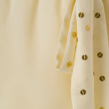 MOJJA - Lace and bow detailed mini shorts