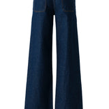 ODETTE - Wide-leg jeans with a chain detail