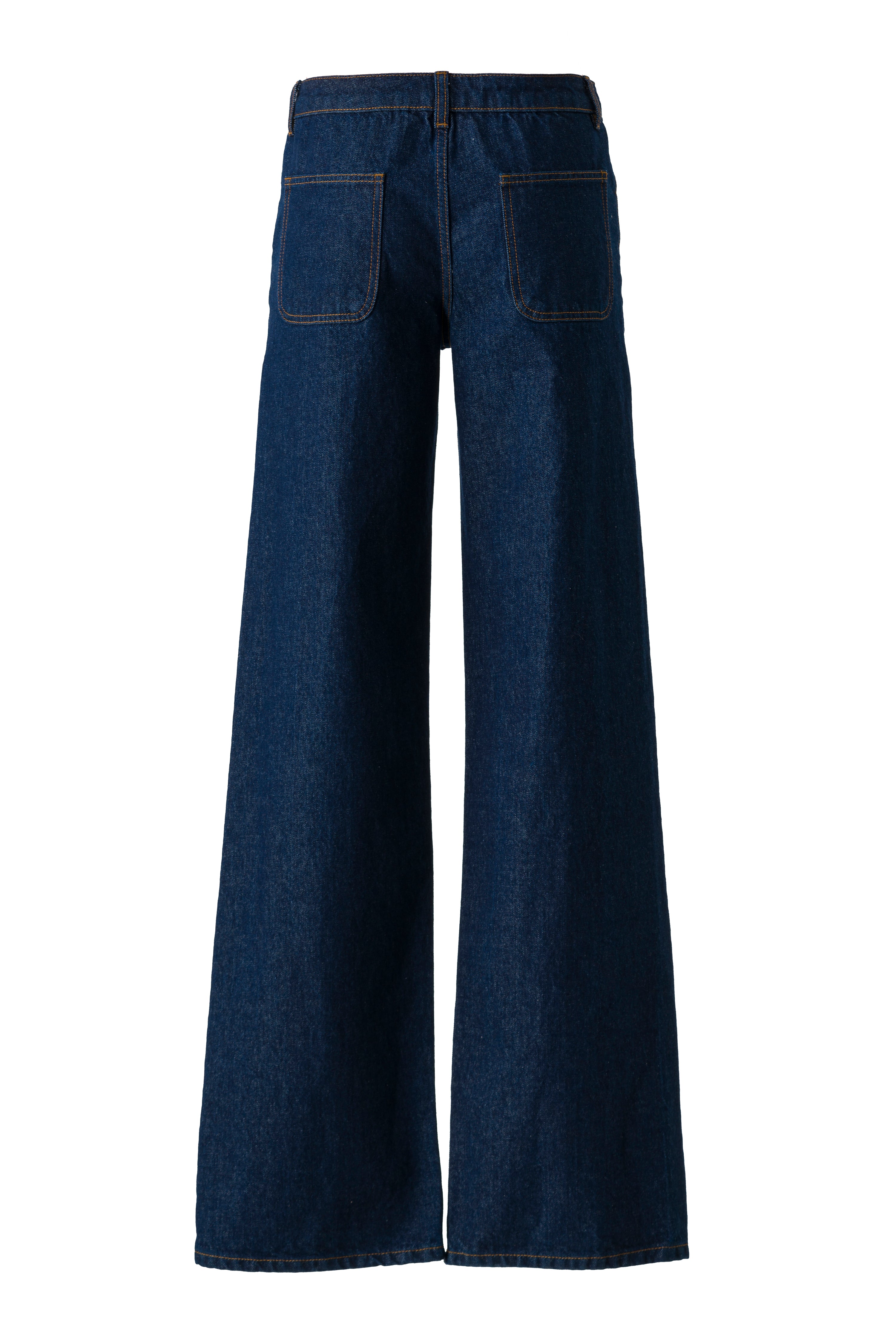 ODETTE - Wide-leg jeans with a chain detail
