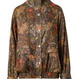 POLCA - Floral-printed oversized bomber jacket