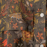 POLCA - Floral-printed oversized bomber jacket