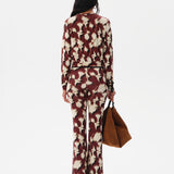 POLI - Printed jersey cardigan