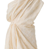 PULA - One-shoulder embroidered balloon dress