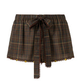 SHOL - Bow detailed mini shorts