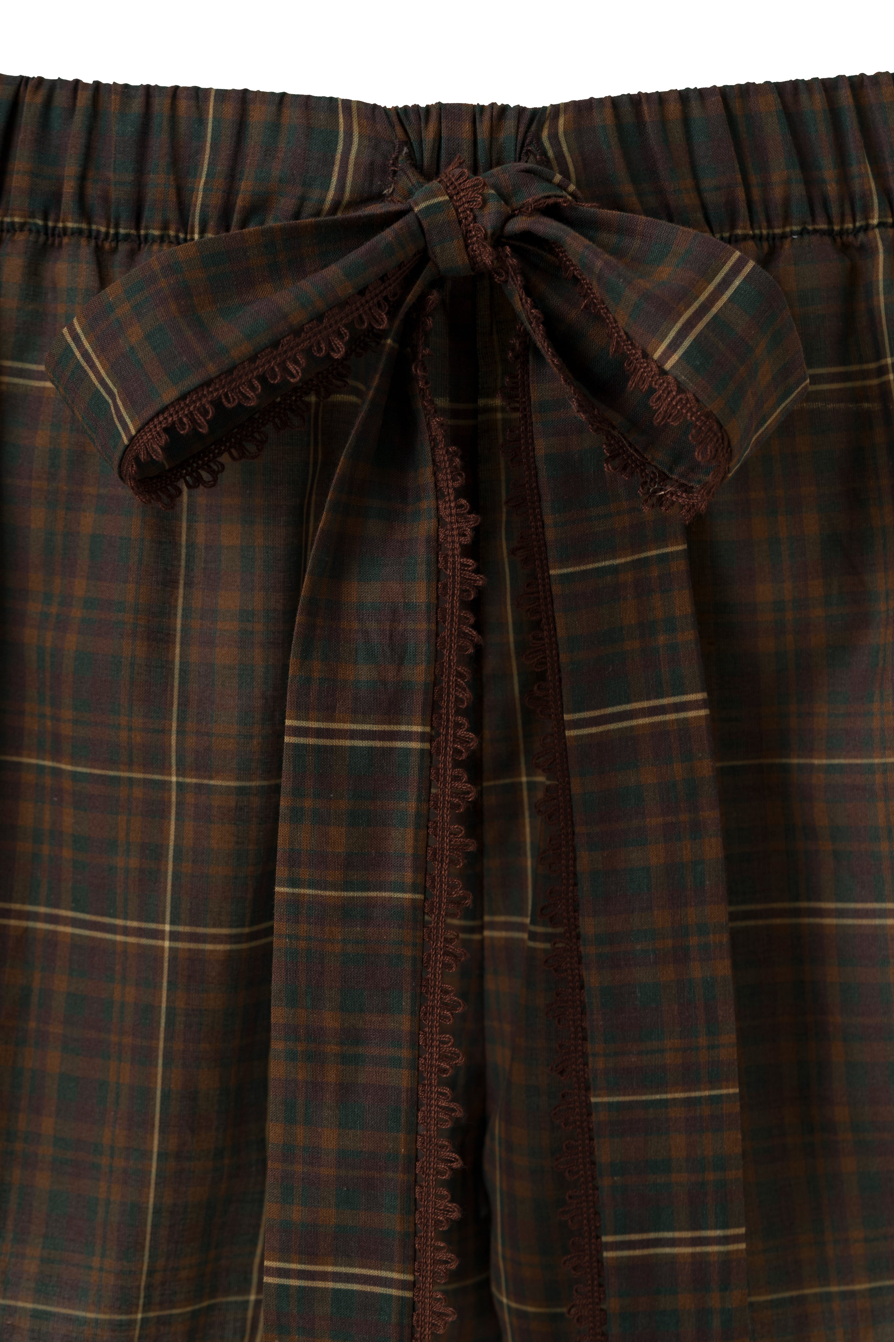 SHOL - Bow detailed mini shorts