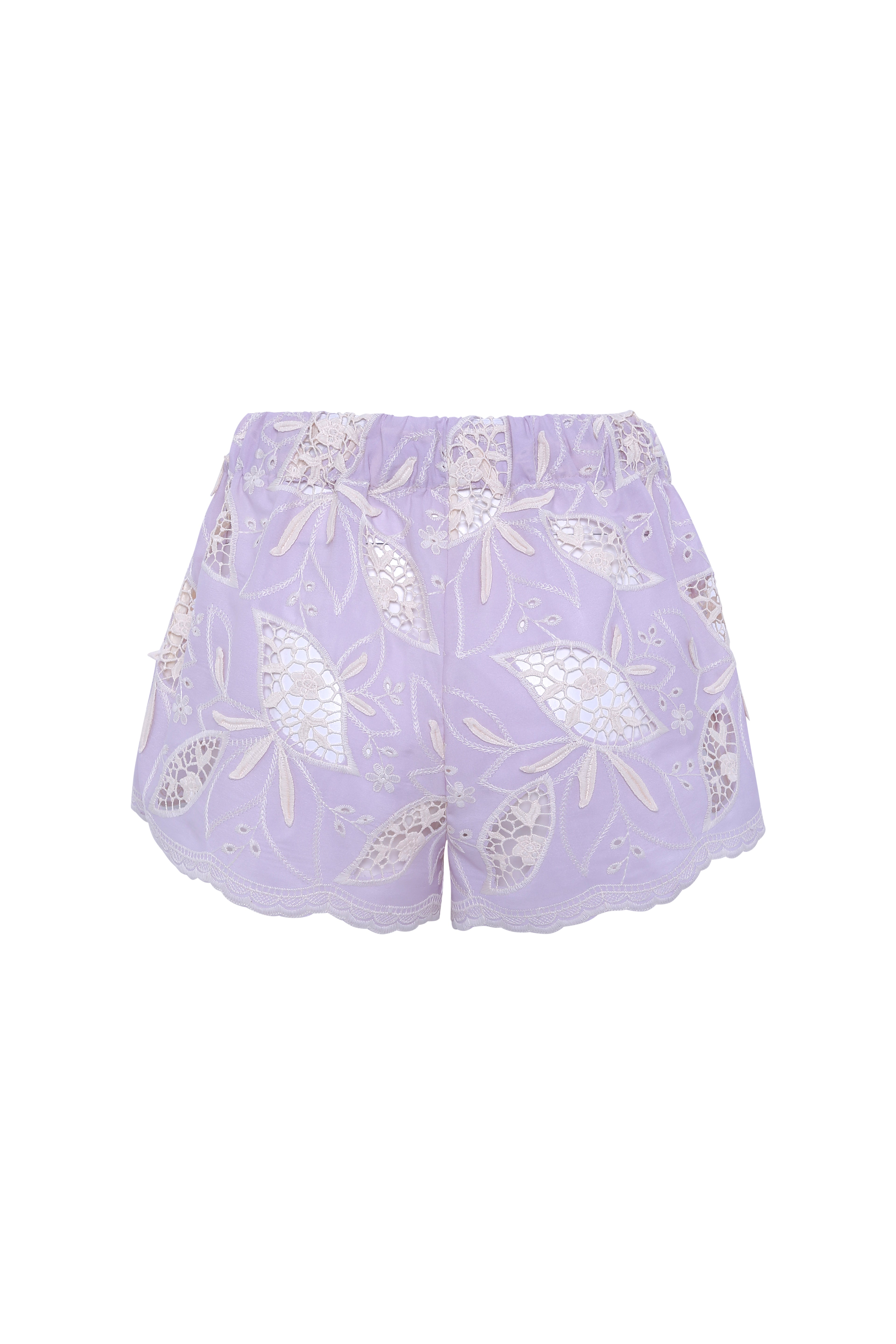 SHOL - Bow detailed mini shorts