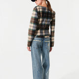 LENOR - Jacket with front bow detail
