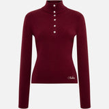 ELORA - High neck cashmere-wool knit