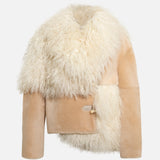 VIENNA - Oversized shearling jacket