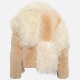 VIENNA - Oversized shearling jacket