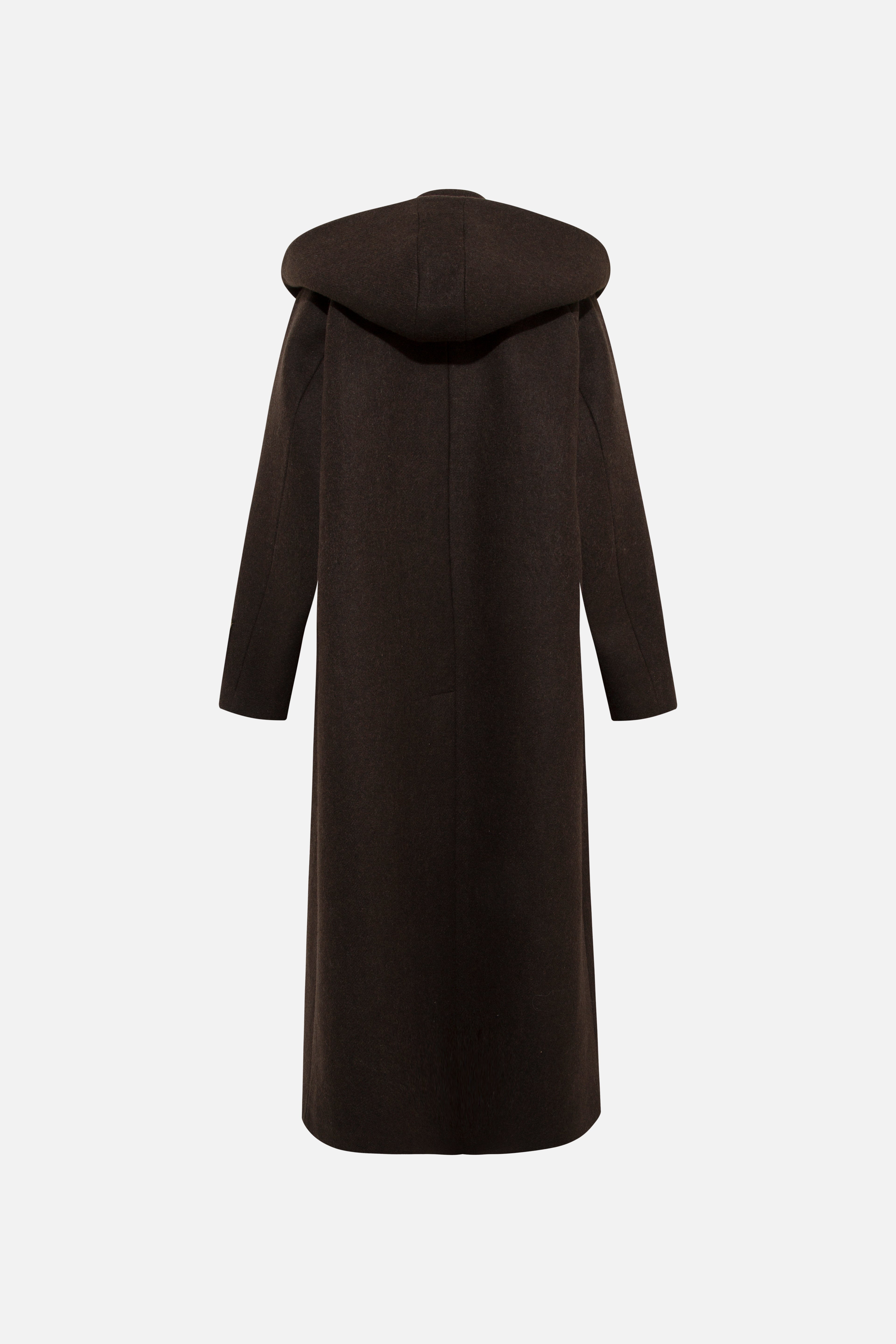 WILMA - Long oversized wool coat