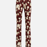 FLO - Printed jersey flare pants