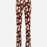 FLO - Printed jersey flare pants