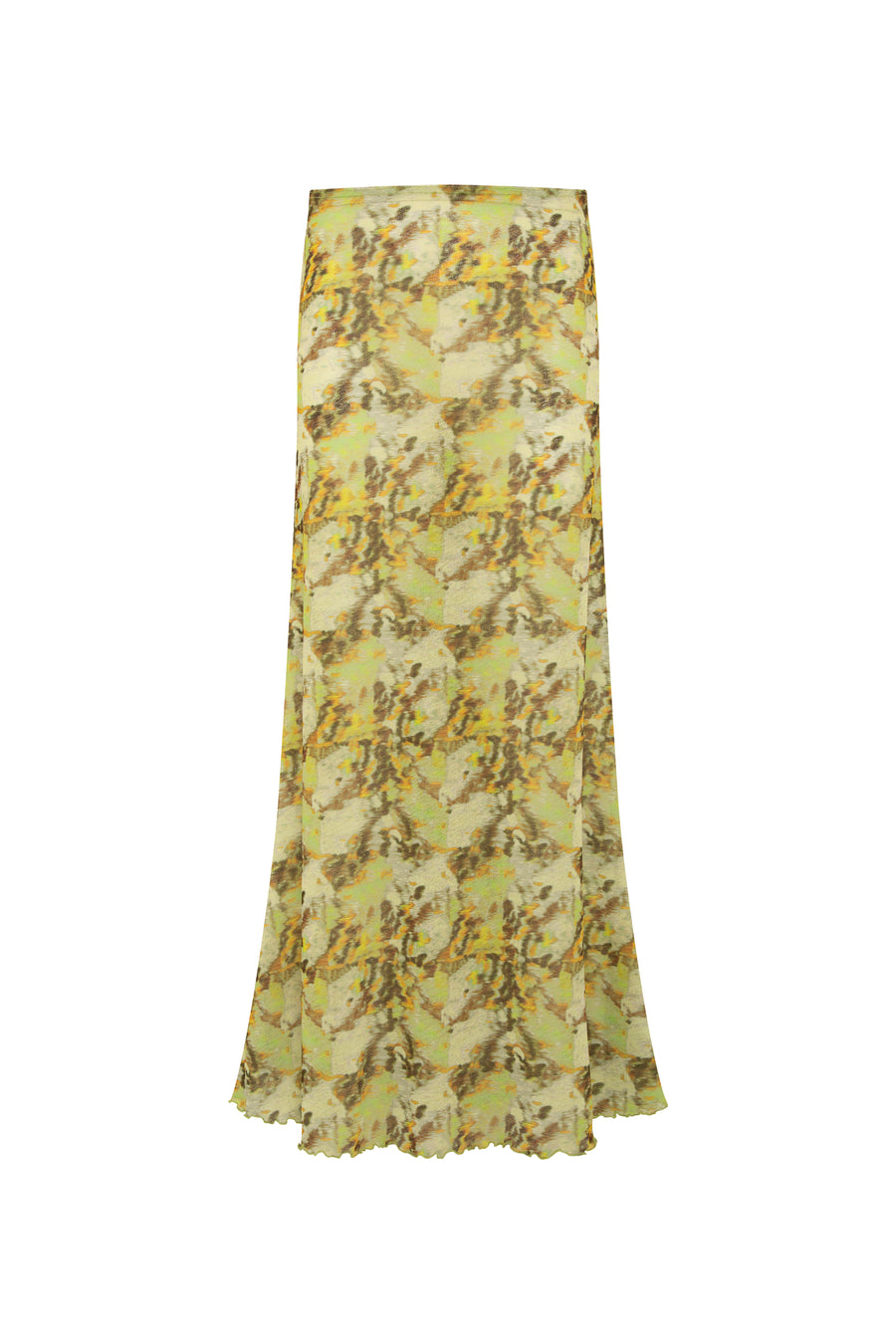 SINY - Low-rise printed maxi skirt