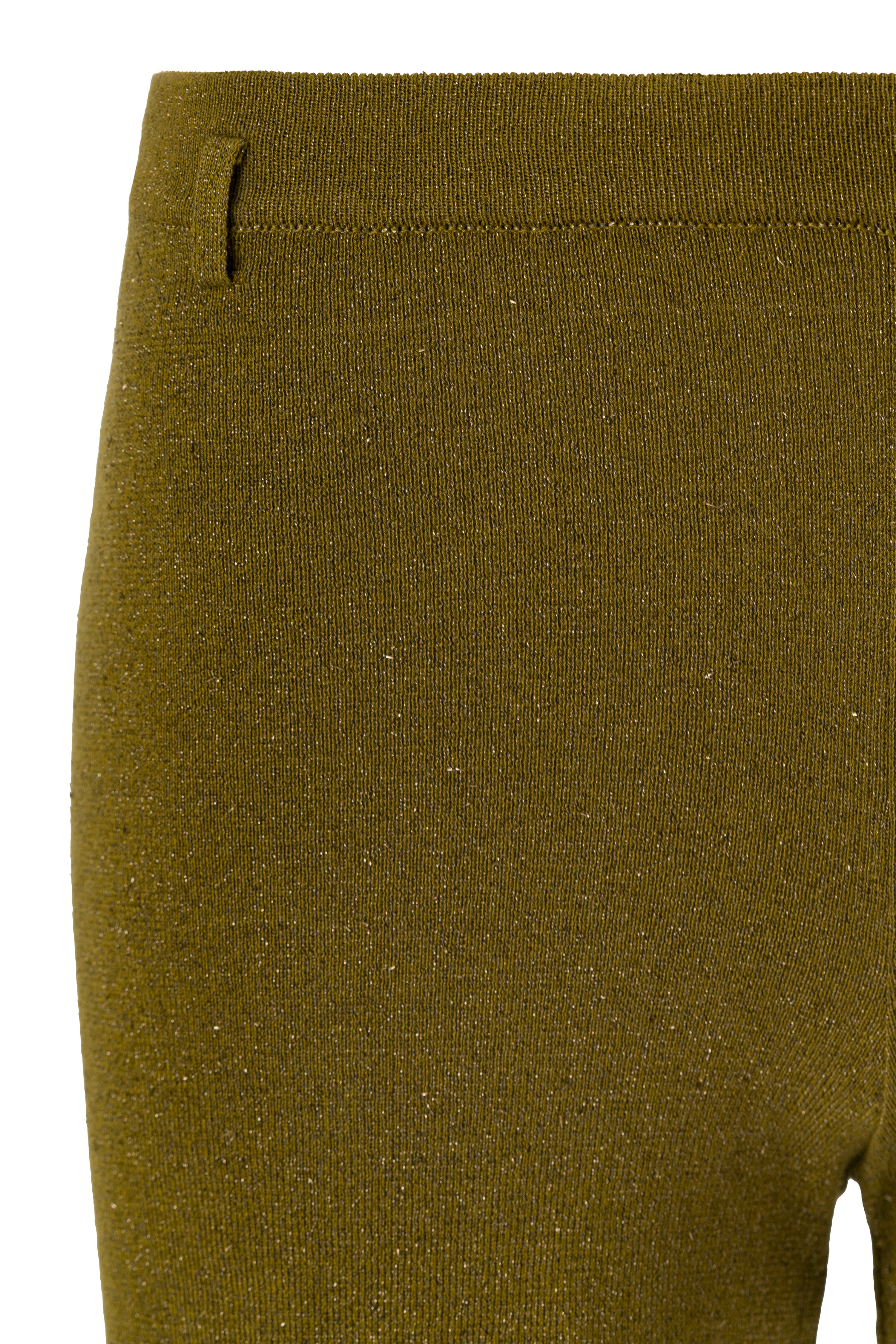 SOU - Belt detailed mini knit shorts