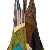 SULIENS - Printed wide-leg playsuit with open back