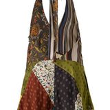 SULIENS - Printed wide-leg playsuit with open back