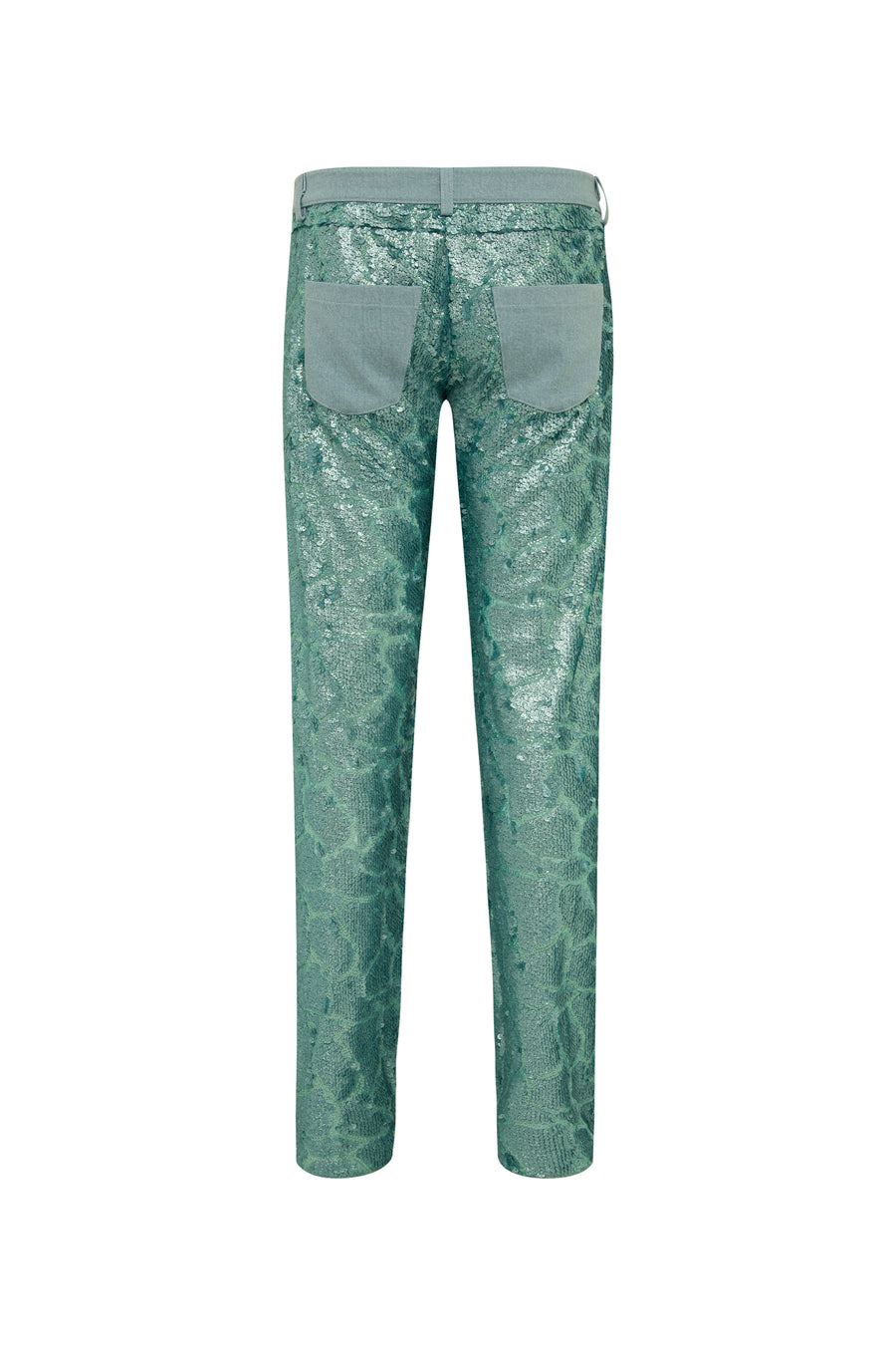 SUN - Sequined low-rise pants
