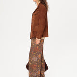 MANOCE - Wide-leg drawstring satin pants