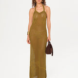 ESSENS - Halterneck knit dress