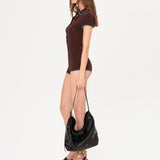 DUNIE - Blanket-stitched playsuit