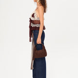 ODETTE - Wide-leg jeans with a chain detail